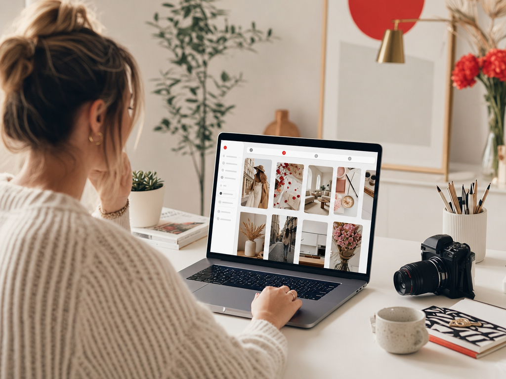 AI Image Studio generating vertical Pinterest pin images