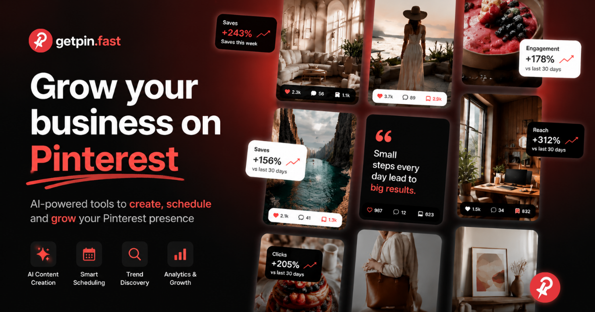 GetPin Fast — Grow your Pinterest